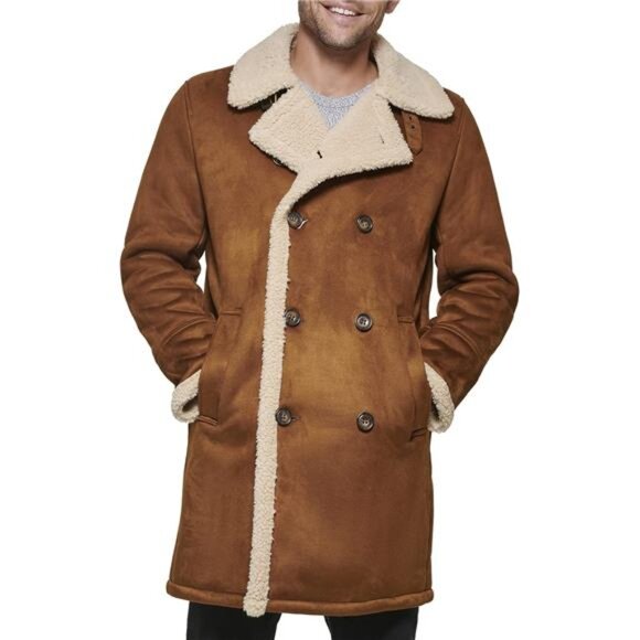 Other - Men's Faux Shearling Midlength Overcoat